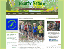 Tablet Screenshot of nearbynature.org